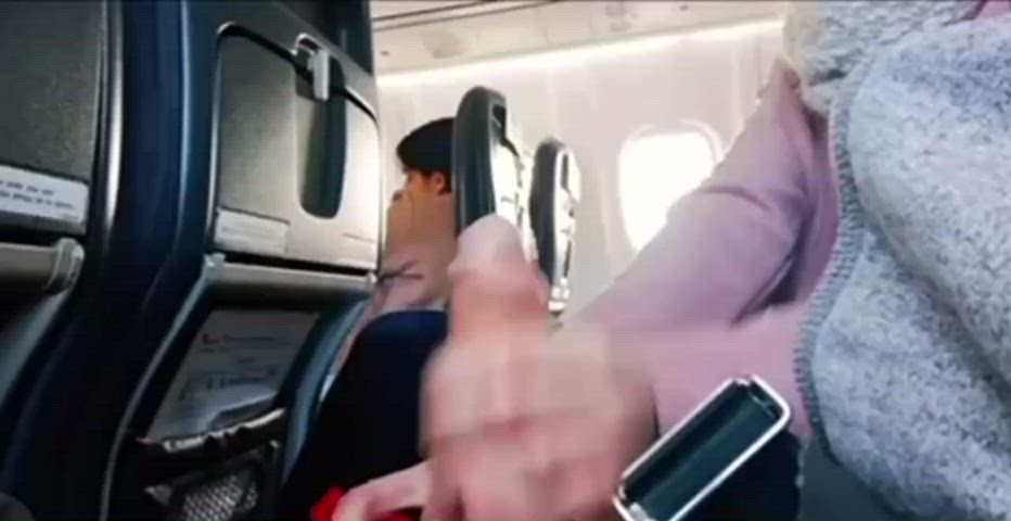 Cum on plane : video clip