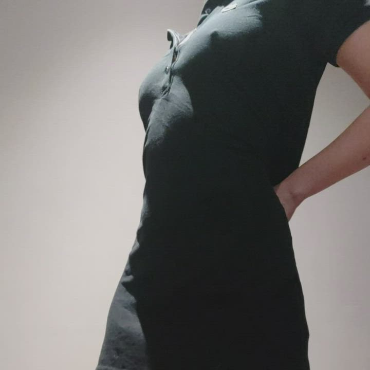 Hiding perfection under my little black dress... : video clip