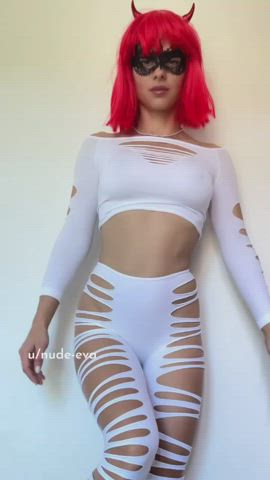 I want to be a redhead bitch for Halloween😈💋 : video clip