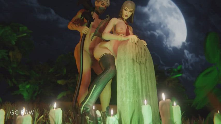 Vivica Saint Fucked in the Forest at Night [Fortnite] (GCRaw) : video clip