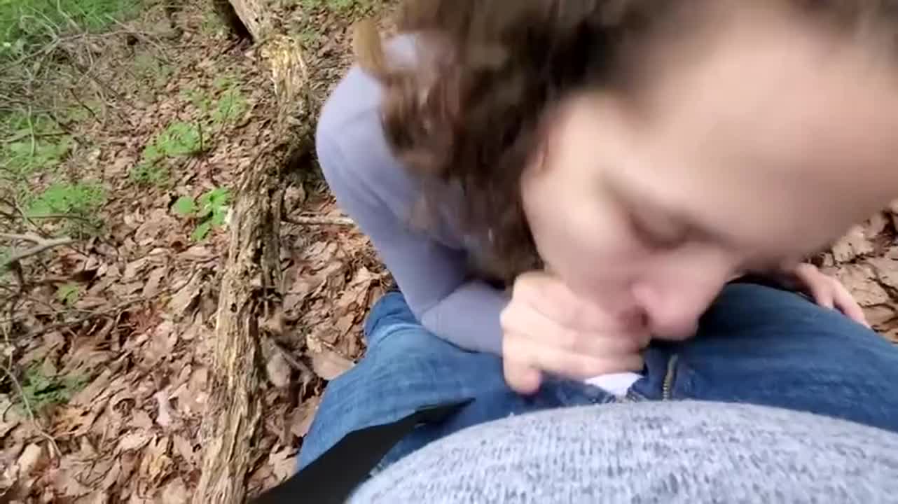 I can’t get enough even when we’re out on a hike. : video clip