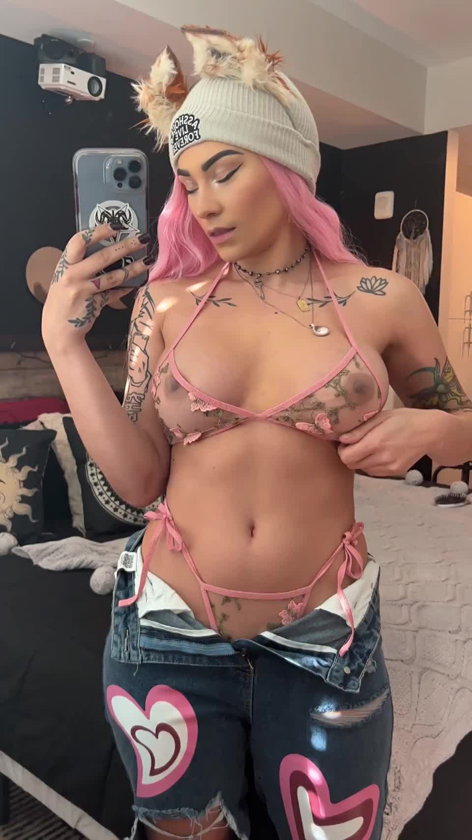 This might be a lot to wear in public : video clip