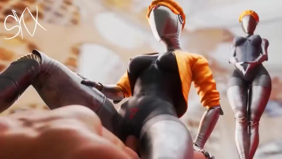 Left Twin Riding (SKxx_Elliot) [Atomic Heart] : video clip
