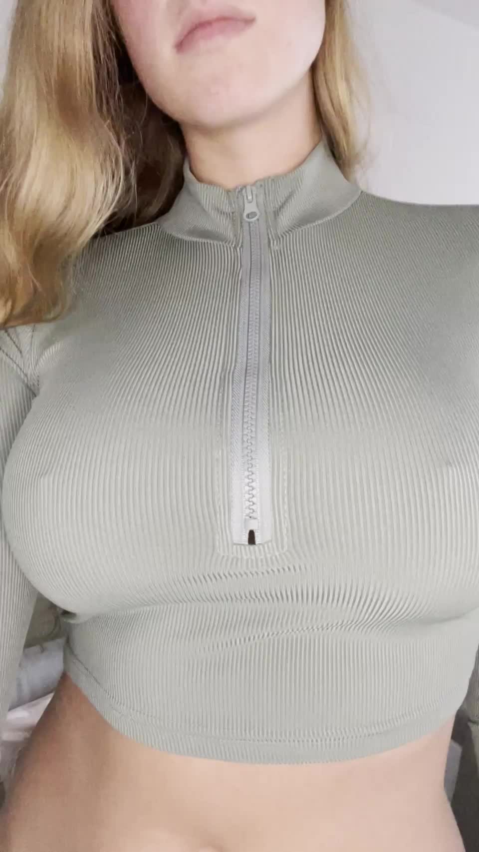 Say something about my 2004 tits 😝 : video clip