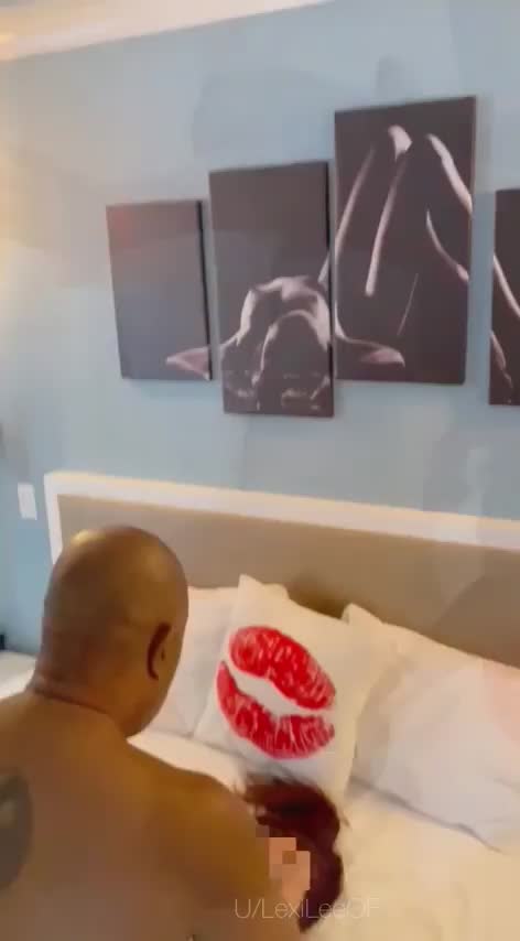 The mirrors in our room were fun to use 😈 hubby could see every angle of me getting filled deep with BBC : video clip