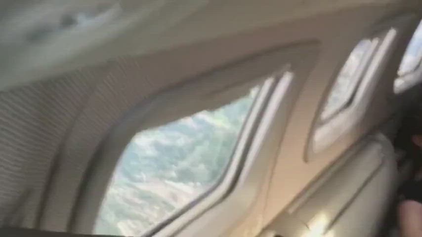 Fucked on an airplane