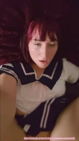 Schoolgirl pounded : video clip