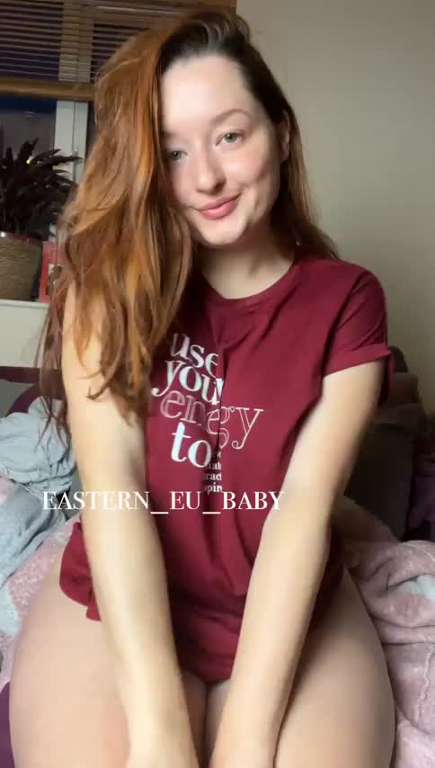 I hope you like squishy redheads! : video clip