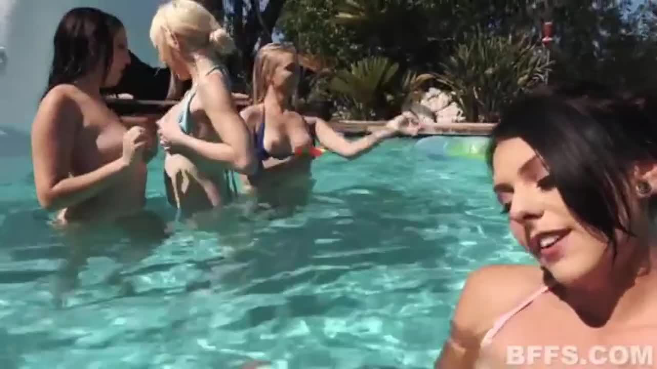 [FFFMF] Going Away Pool Party [Keisha Grey, Natalie Monroe, Brianna Brown] : video clip