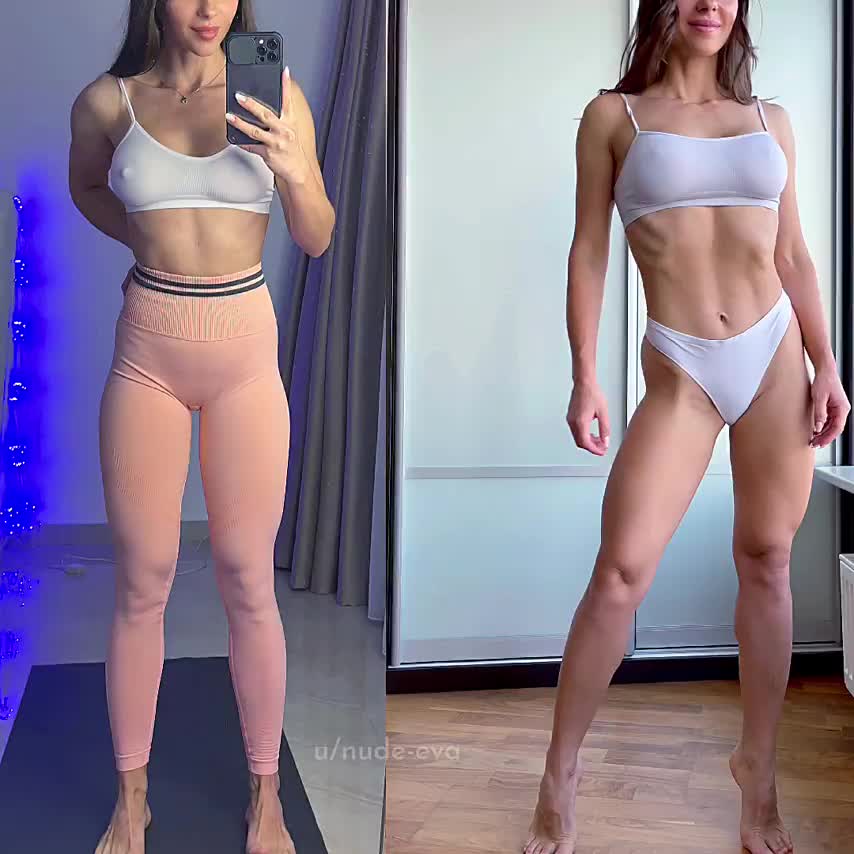 I'm in a gym outfit / I'm in underwear : video clip