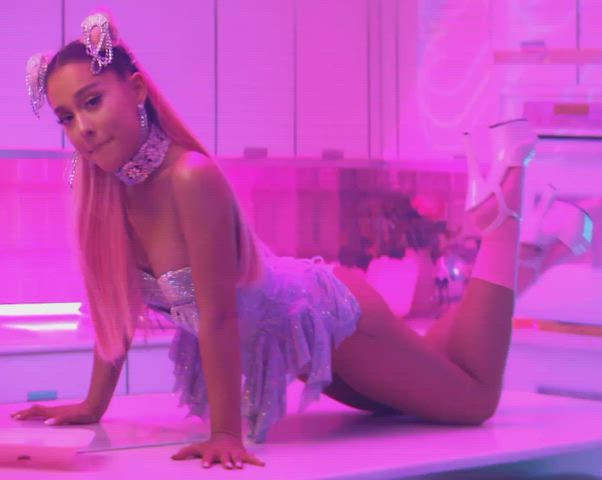 Ariana Grande in this music video… : video clip