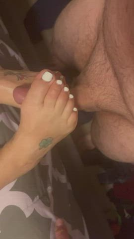 Can I use my toes on you next? : video clip