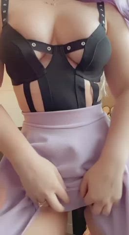 There's nothing better than an egirl with natural tits and a puffy pussy : video clip