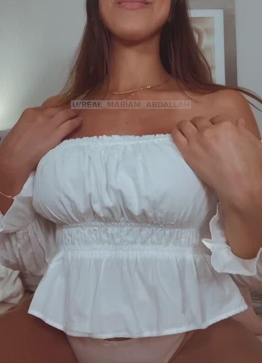 Let me reveal what this white dress is hiding.. : video clip