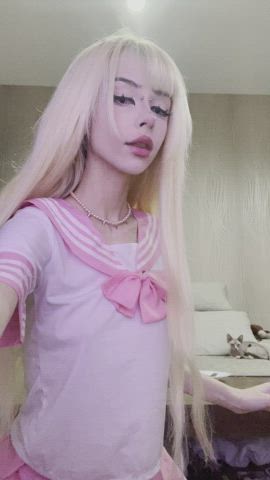 If I was your goth gf I’d make you cum every morning by riding you like this : video clip