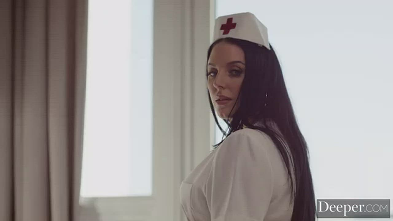Pawg Nurse Angela White Hardcore Fucks a Patient Porn GIF by pornotree.com : video clip