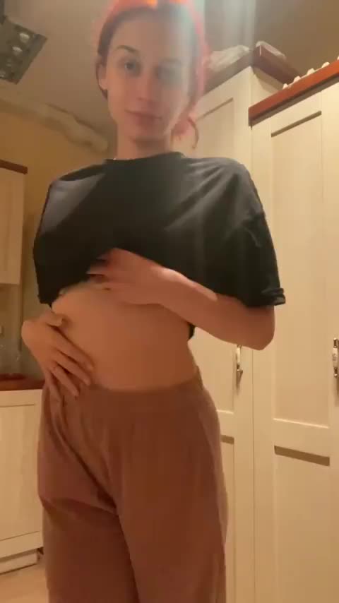 Do you want to suck my small nipples? : video clip