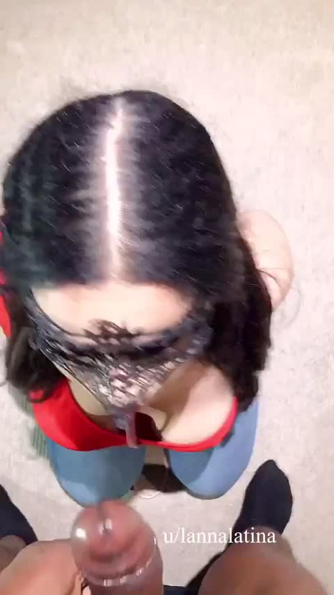 Got cum shoot all over my face as a punishment for stealing : video clip