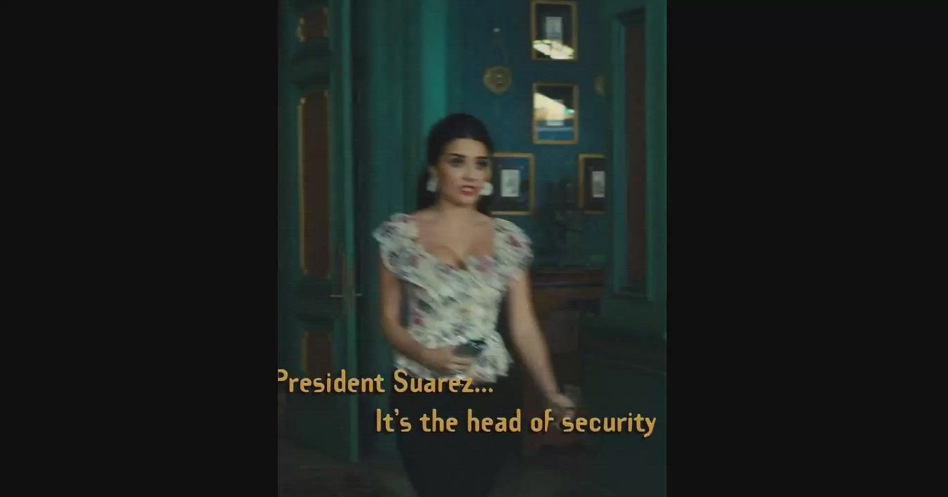 Mikaela Hoover jiggling away in The Suicide squad. 60 fps, slowed down. : video clip