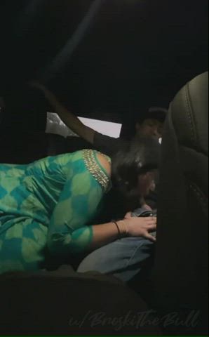 Desi Hotwife couldn't wait to get home after picking me up from the airport : video clip