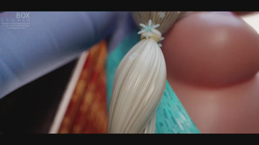 Elsa fucked (FireboxStudio) [Frozen] : video clip