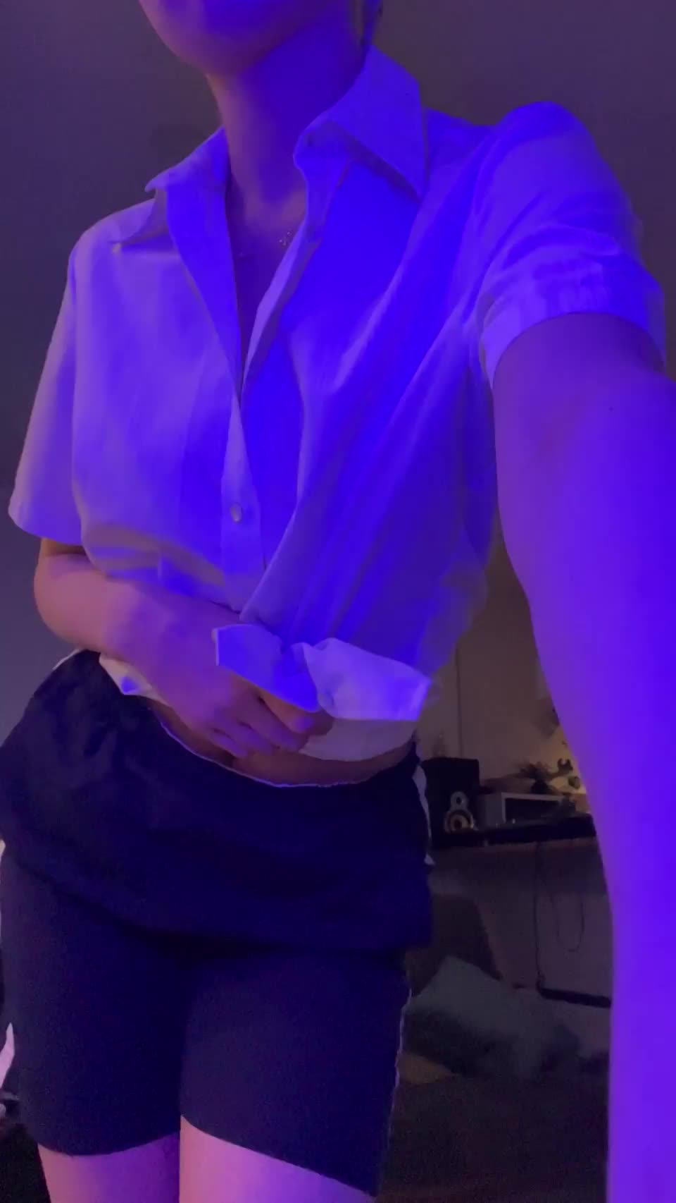 Petite girl with petite assets. Let’s hope you can handle how tight I am 😉 : video clip