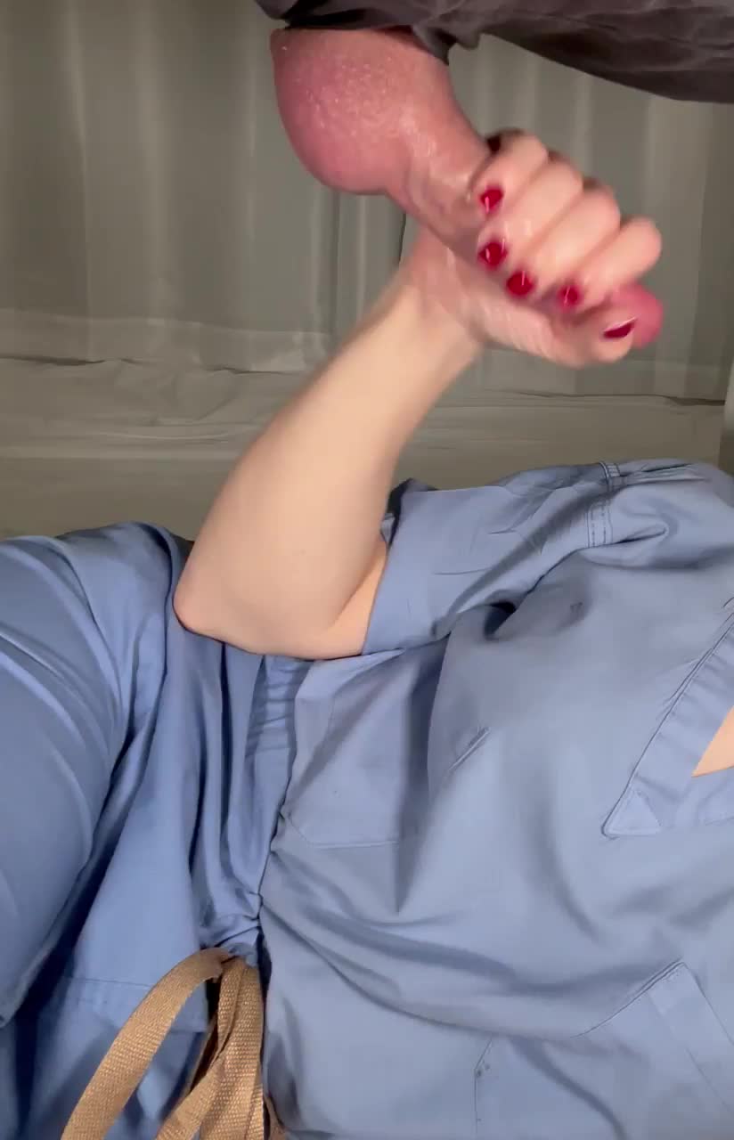 The healing hands of Nurse Nikki. Patient satisfaction is up, but so are readmissions ;) : video clip