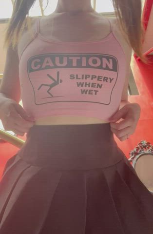 I cum with a warning label 💦 : video clip