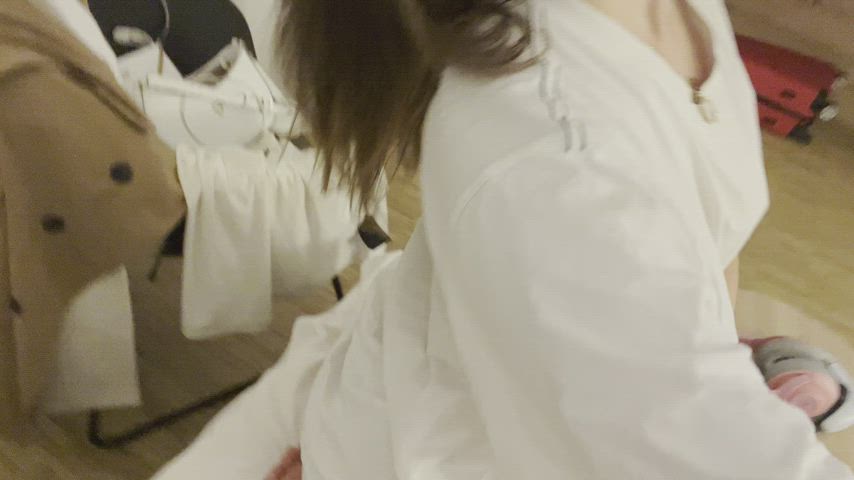 oversized shirts and an 18yo bubble butt is everything u need : video clip
