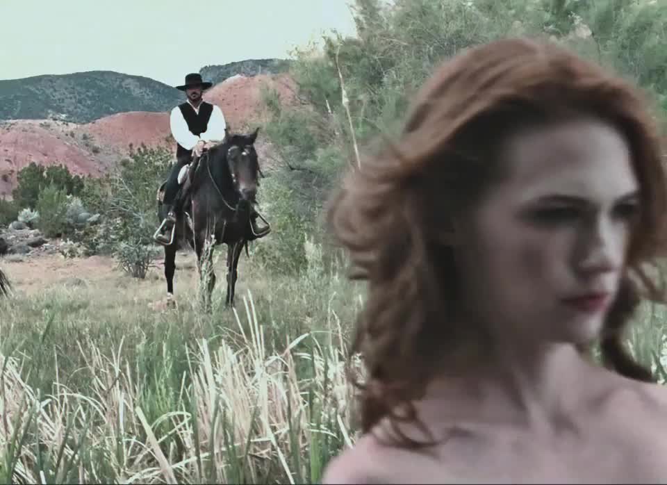 Birthday Babe: January Jones in Sweetwater (2013) : video clip