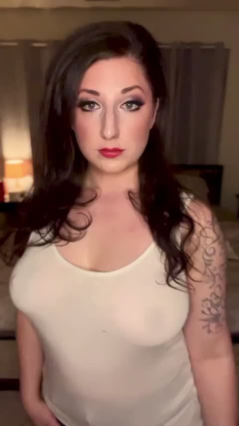 For some reason…I get a lot of attention when I wear this tank out of the house… : video clip