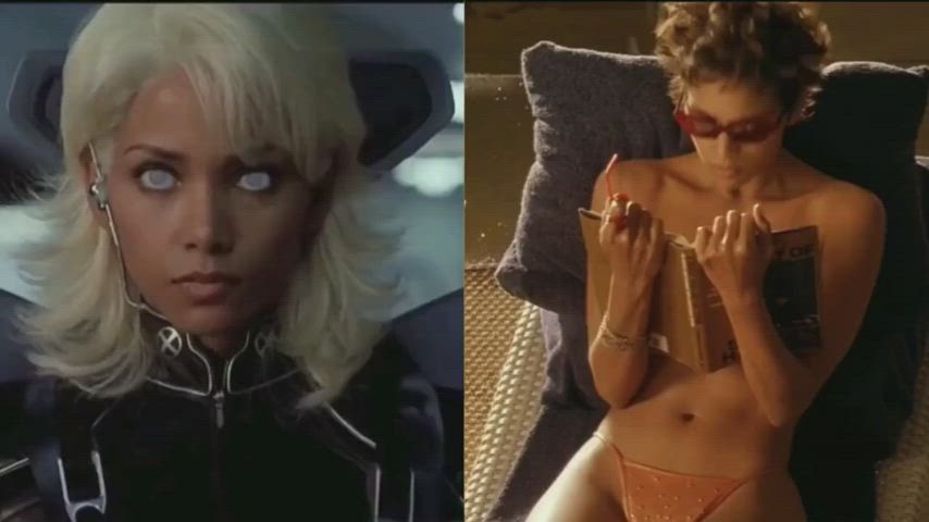 Halle Berry (Superhero vs Undressed) : video clip