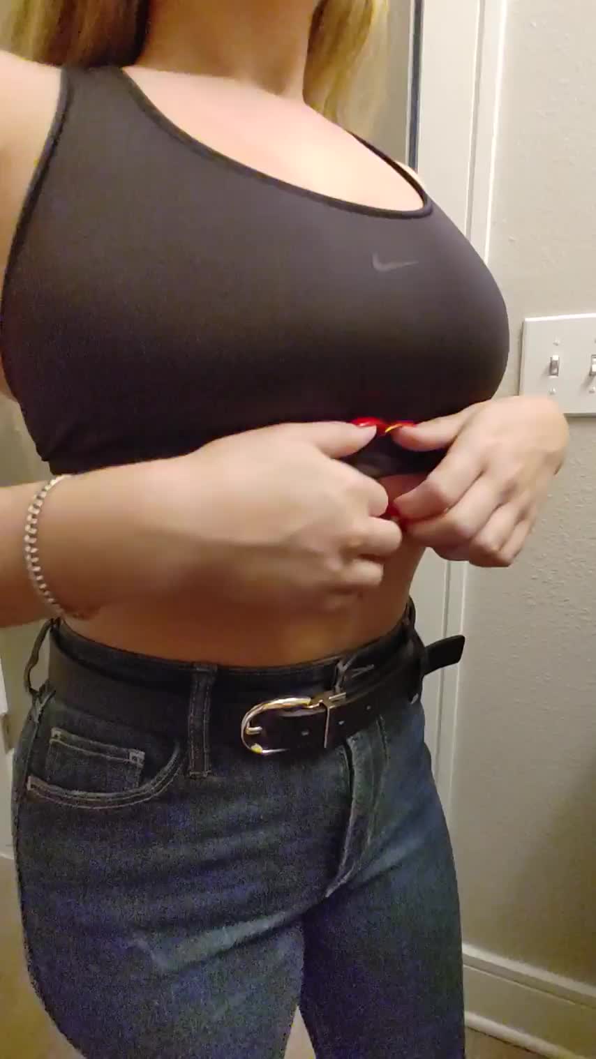 Sports bras really don't do these justice! : video clip