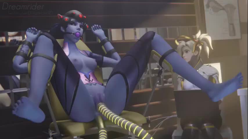 Mercy teasing Widowmaker (Dreamrider) [Overwatch] : video clip