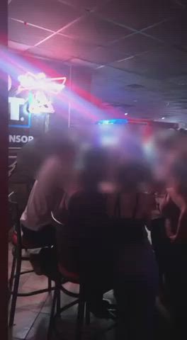 Just flashing at my local bar. No biggie, but my tits are : video clip