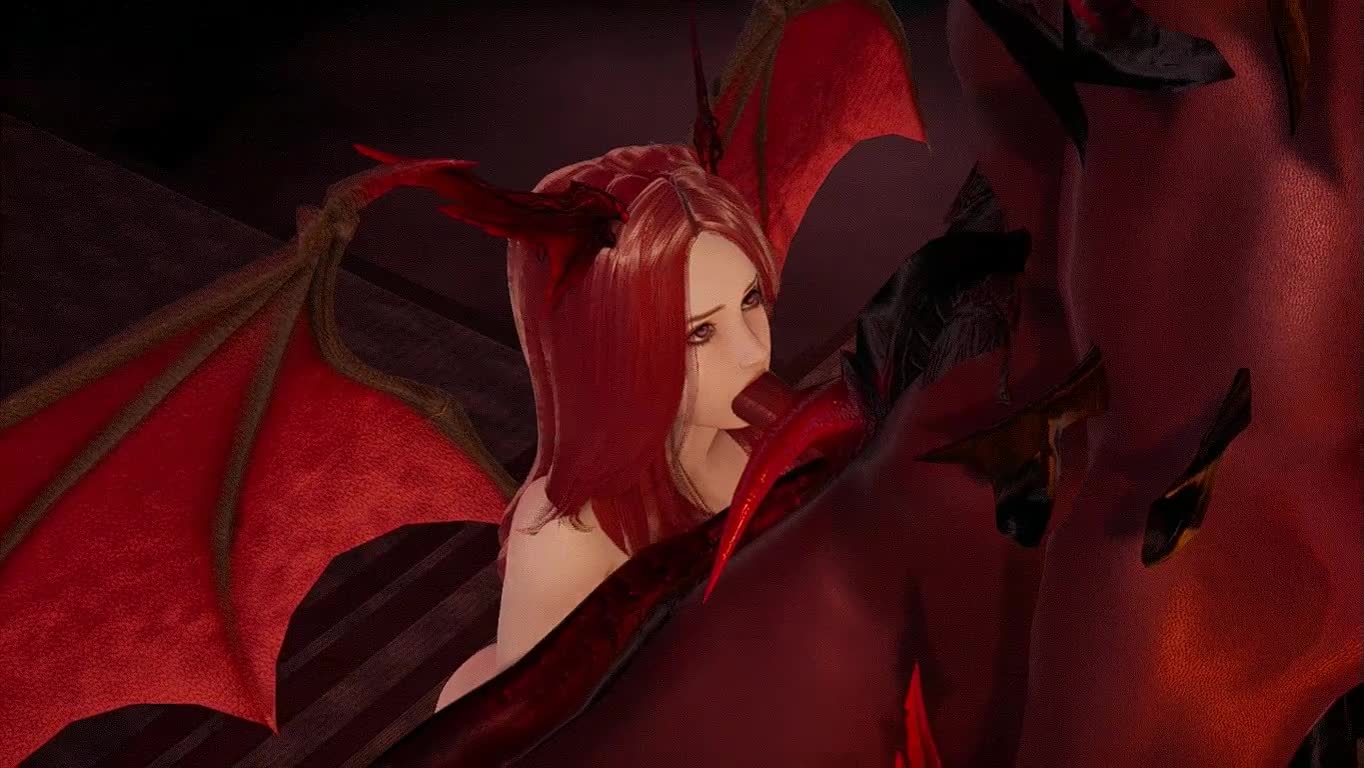 The succubus likes a blowjob. (Kazuki-chan) [Chronicles of Hell and Heaven] : video clip