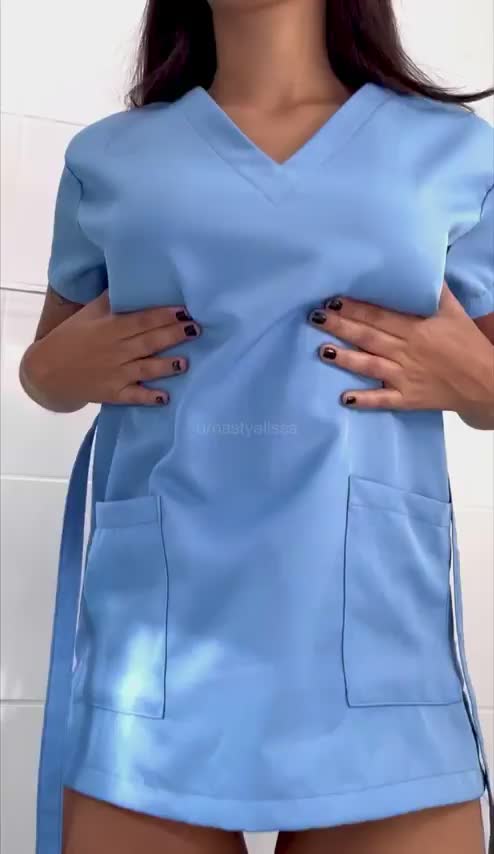 wanna fuck me before, during or after my shift? : video clip