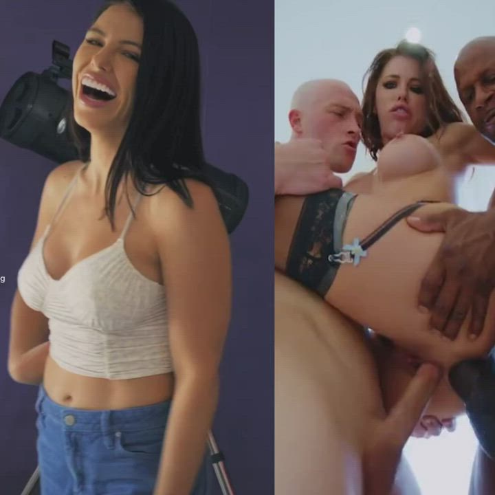 Before And After - Interracial Threesome : video clip