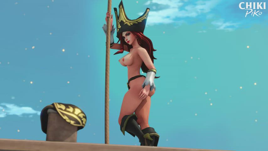 Miss Fortune's pole dance (Chikipiko) [League of Legends] : video clip