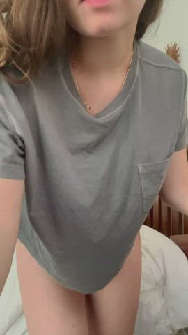 Did you expect a 19(f)yr old to have such big bouncing boobies? : video clip