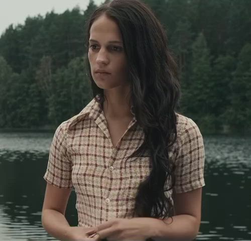 60fps Alicia Vikander : video clip