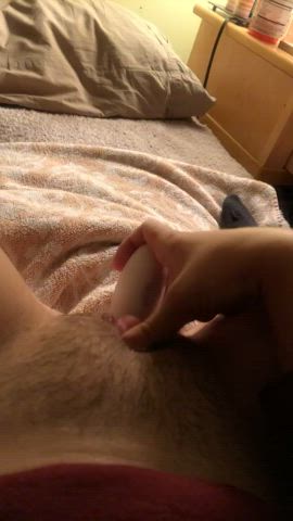 edged myself with my vibe between my thighs for an hour before squirting more than i have in a long time 💦 [he/him] : video clip