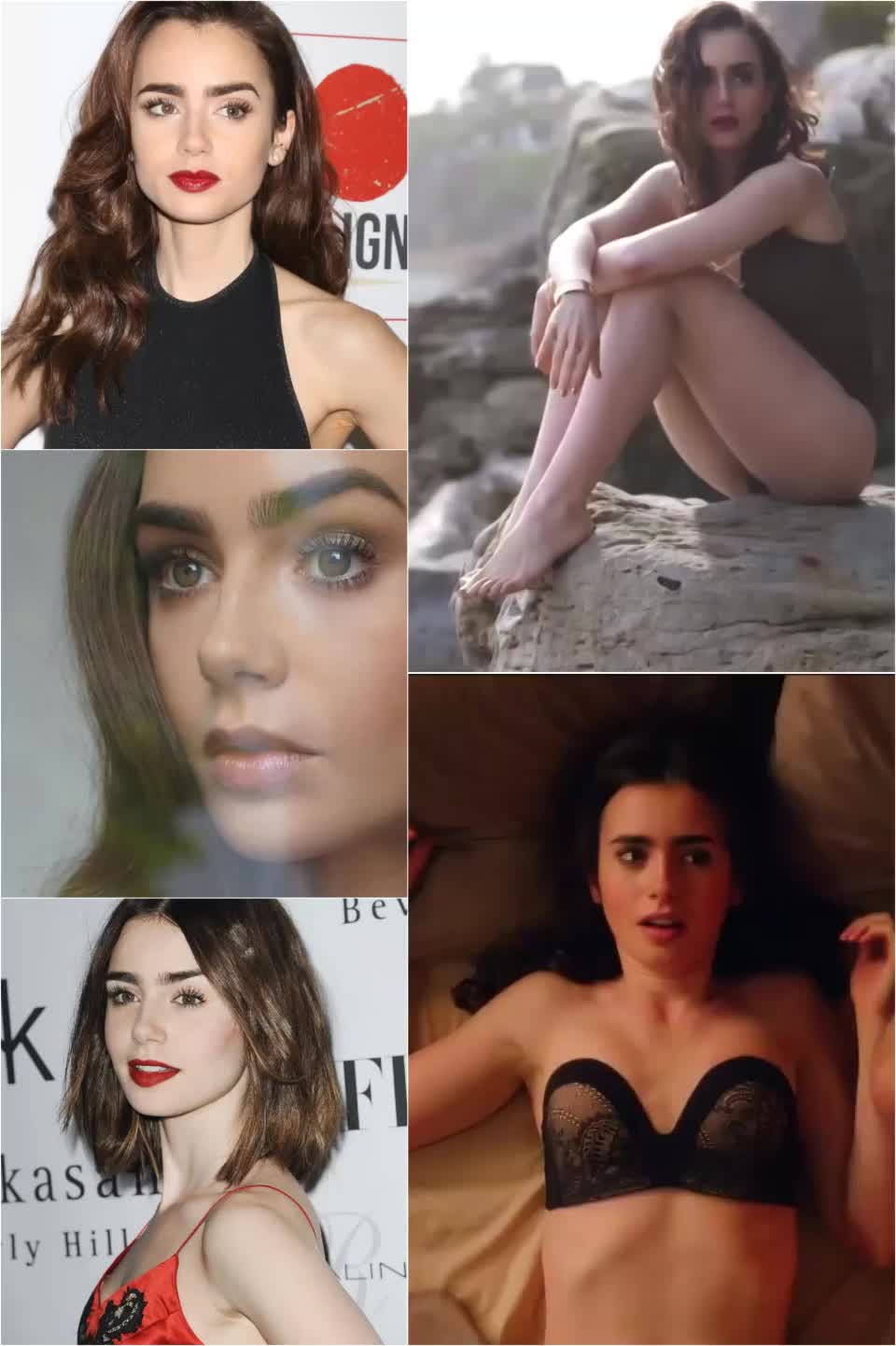 Lily Collins birthday girl : video clip