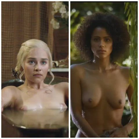 Emilia Clarke vs Nathalie Emmanuel : video clip