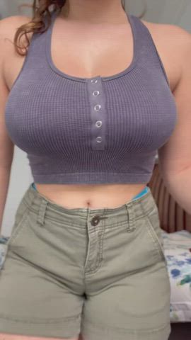 do you think my boobs get jigglier the longer I bounce them around? [oc] : video clip