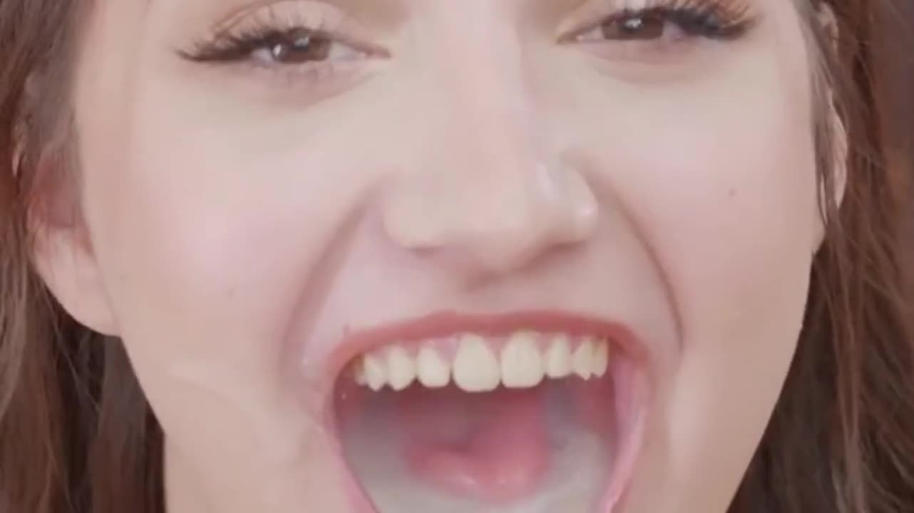 eating all the cum : video clip