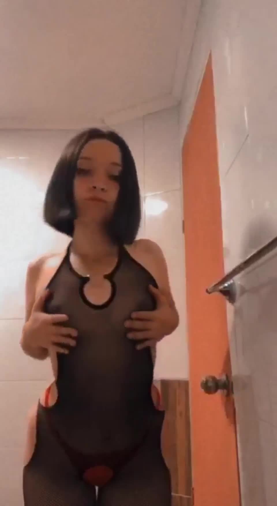 I wish guys liked tiny tits like mines;) : video clip