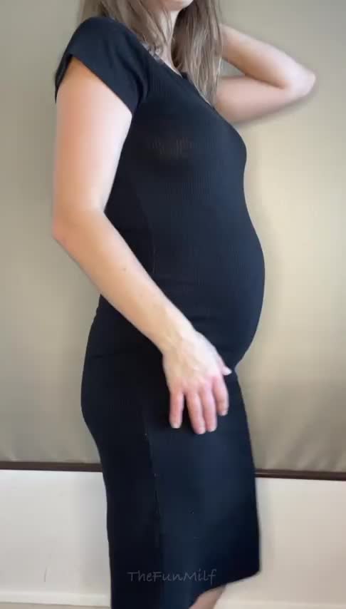 Does a pregnant milf still get you hard? : video clip