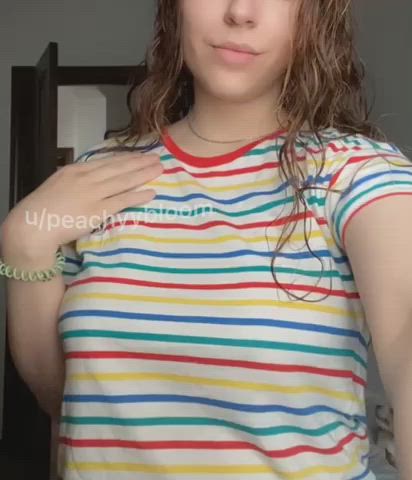 My teen boobs are ready to be sucked… [19] : video clip