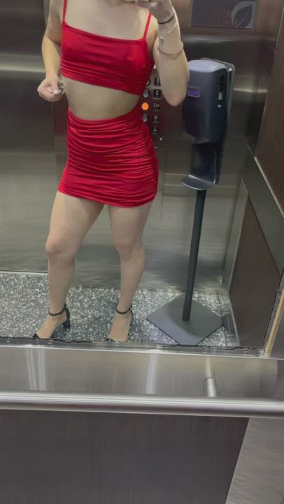 Breed me in the elevator or somewhere public! : video clip